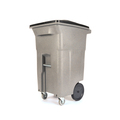 Toter 64 gal Trash Can, Graystone ACC64
